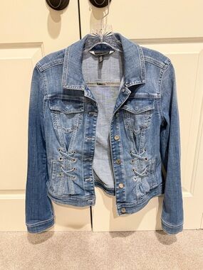 White House Black Market Denim Jacket